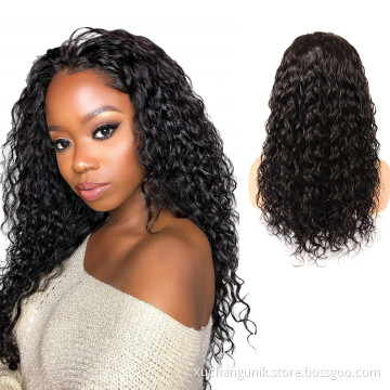 Mink Brazilian Human Glueless HD Lace Wig Unprocessed 10A Virgin Cuticle Aligned Hair 360 Full 13*6 Lace Frontal Water Wave Wig